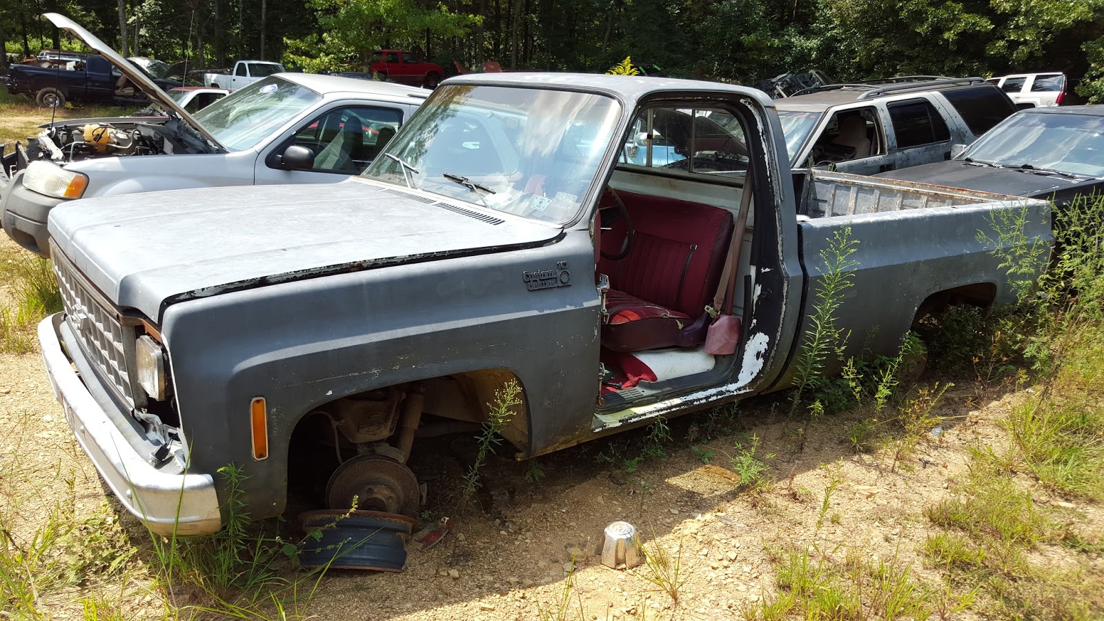 Vintage Primered Chevy Truck Brooks Auto Sales And Salvage