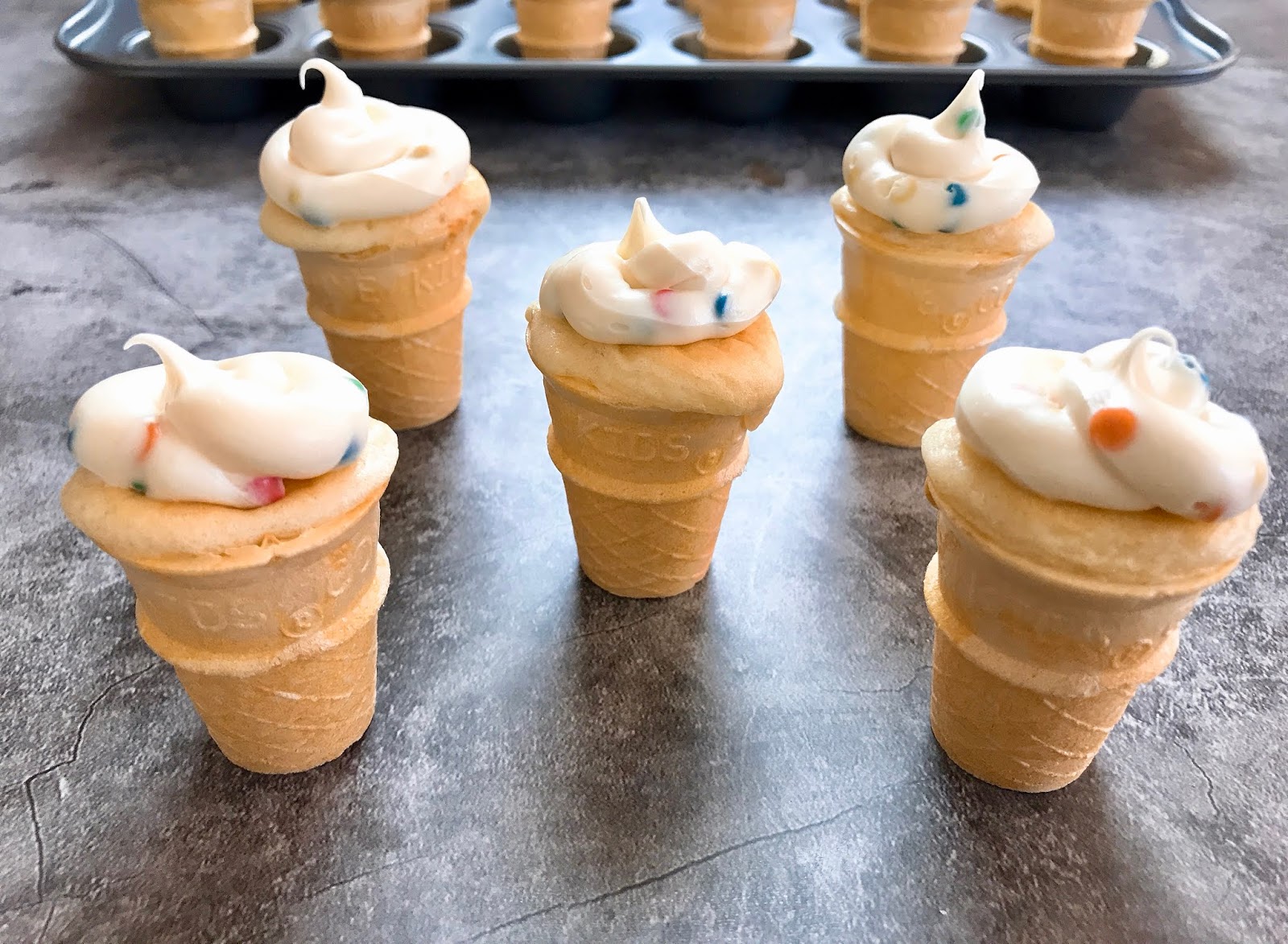 Ice Cream Cake Cones