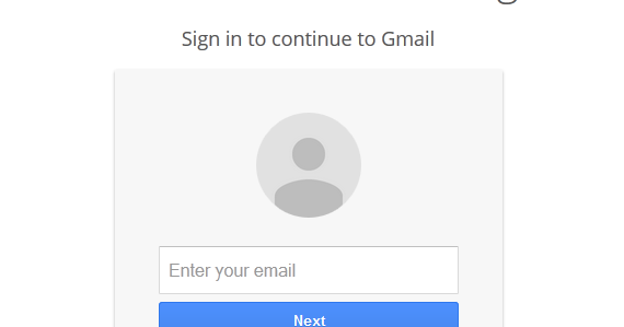 Error gmail com