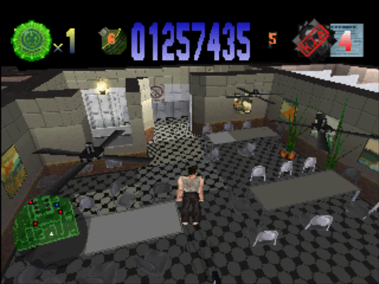 Die Hard Trilogy Download (1996 Arcade action Game)