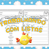 Atividades de alfabetização - fundo do mar