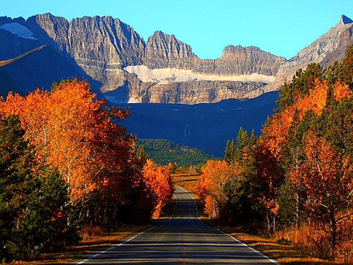 Glacier National Park, Montana - Most Breathtaking National Parks to Visit for Fall Colors