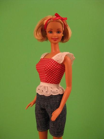 Como hacer vestidos para barbie