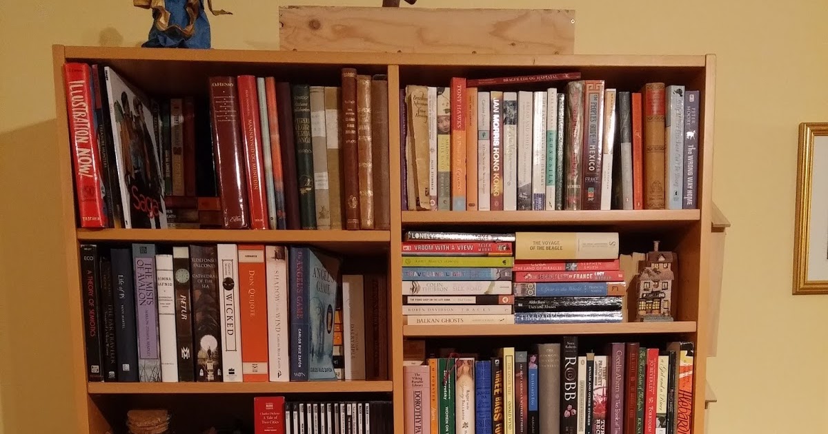 Big bookshelf cleanup and madness