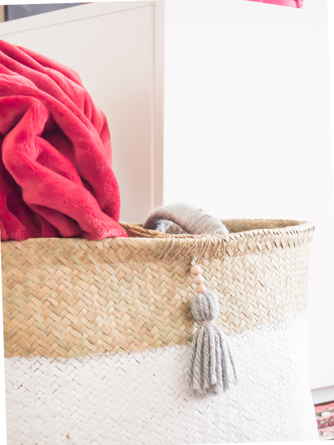 Cesto de almacenaje low cost | Decoración