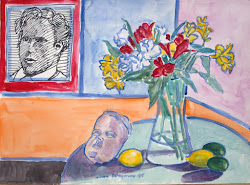 composition painting watercolor portrait x30 permanent marker william drawing