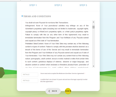 Term And Codition