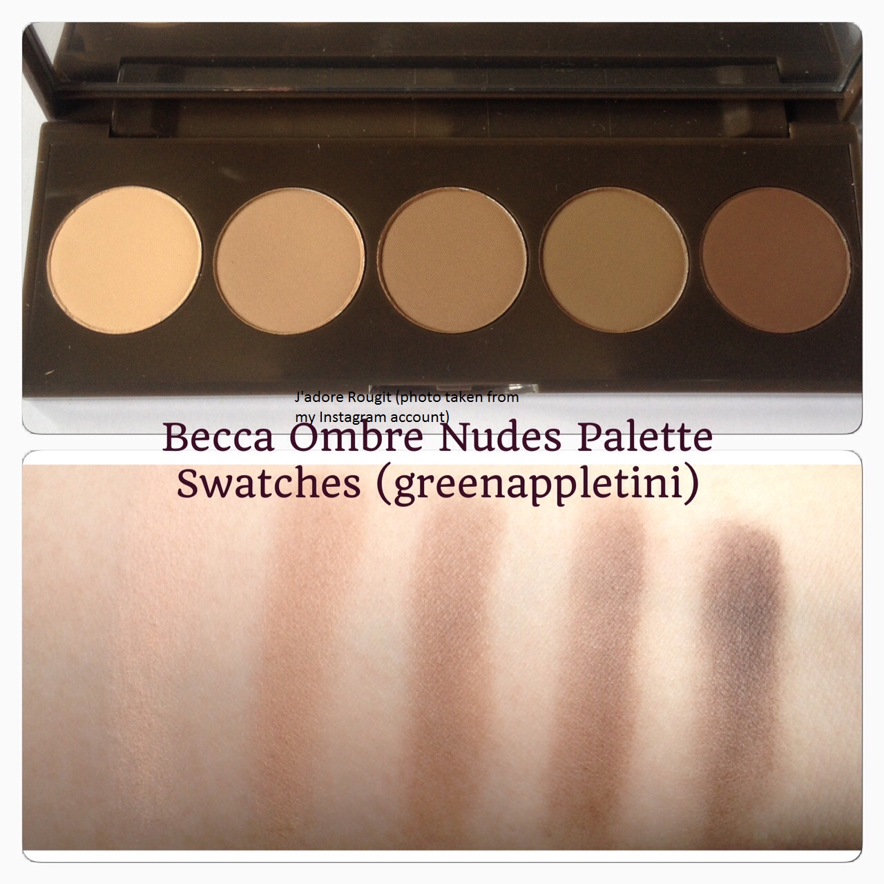 Becca Ombre Nudes Eye Palette Swatches And Review My Xxx Hot Girl