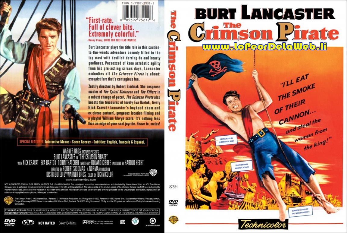 The Crimson Pirate (1952 / Burt Lancaster)