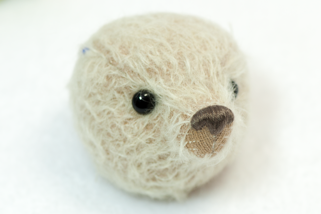 Мастер-класс вышивка носа мишки тедди (Оля Гончарова) / Embroidered nose for teddy bear tutorial (Olga Goncharova)
