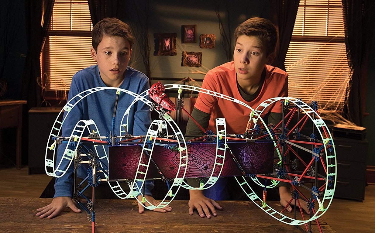 knex roller coaster web weaver