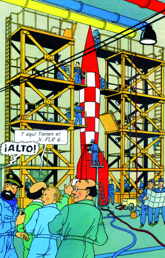 Pas-à-pas : Vignette inspirée de l'album de Tintin "Objectif Lune" - Page 2 Les%2BAventures%2Bde%2BTintin%2B%25E2%2580%2593%2BObjectif%2BLune%2Bextrait%2B2
