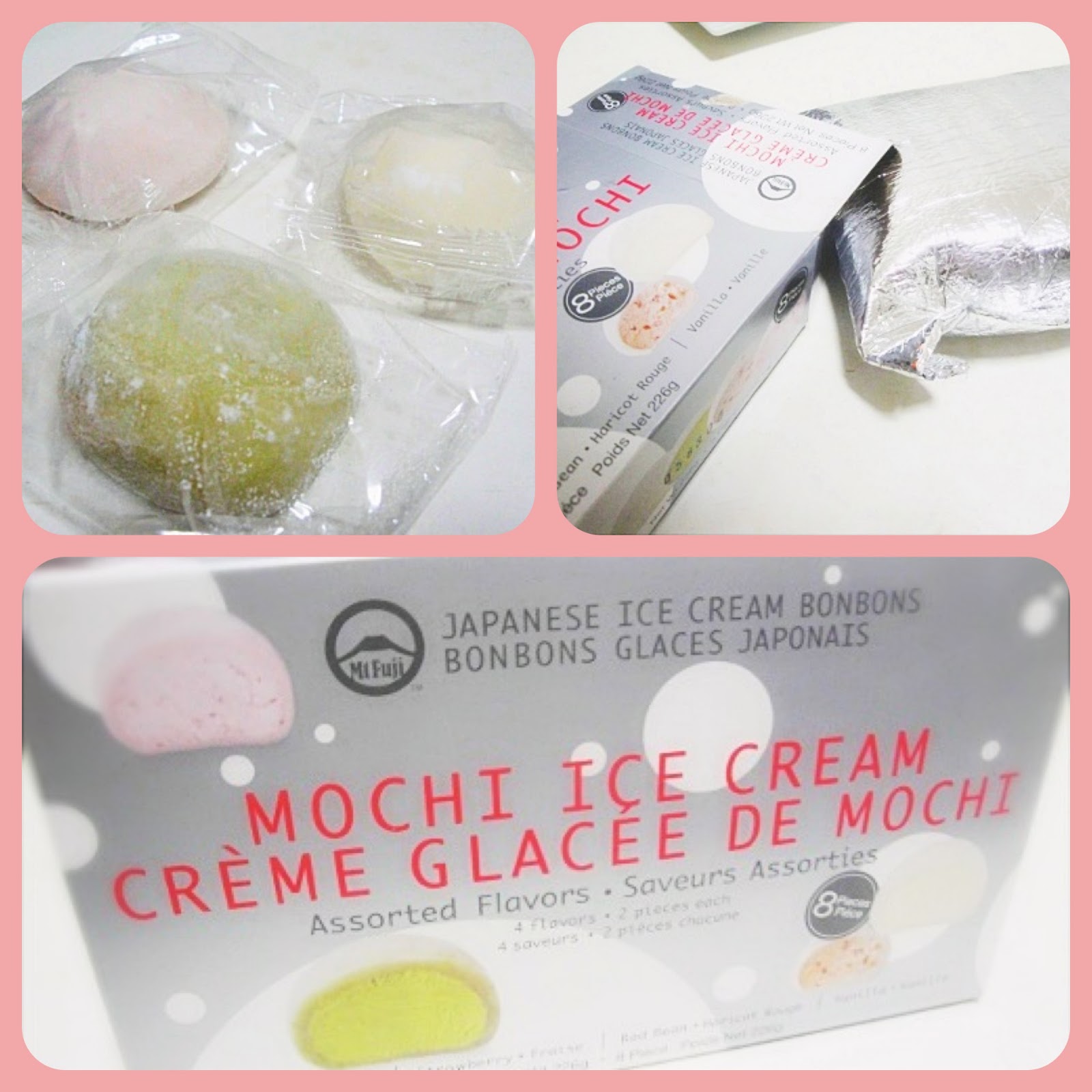 Mochi Ice Cream Creme Glacee De Mochi Sweet Terms