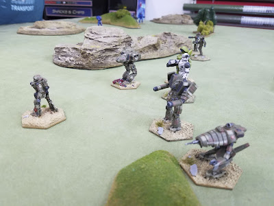 Battetech Alpha Strike, Black Knight, Bushwacker, Centurion, Mauler