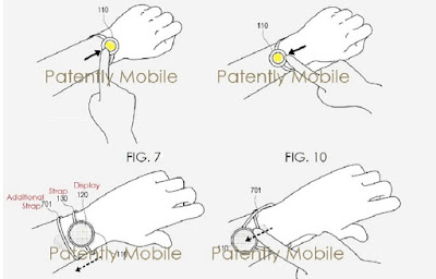 Samsung files patent for two new smartwatches, one with a foldable display
