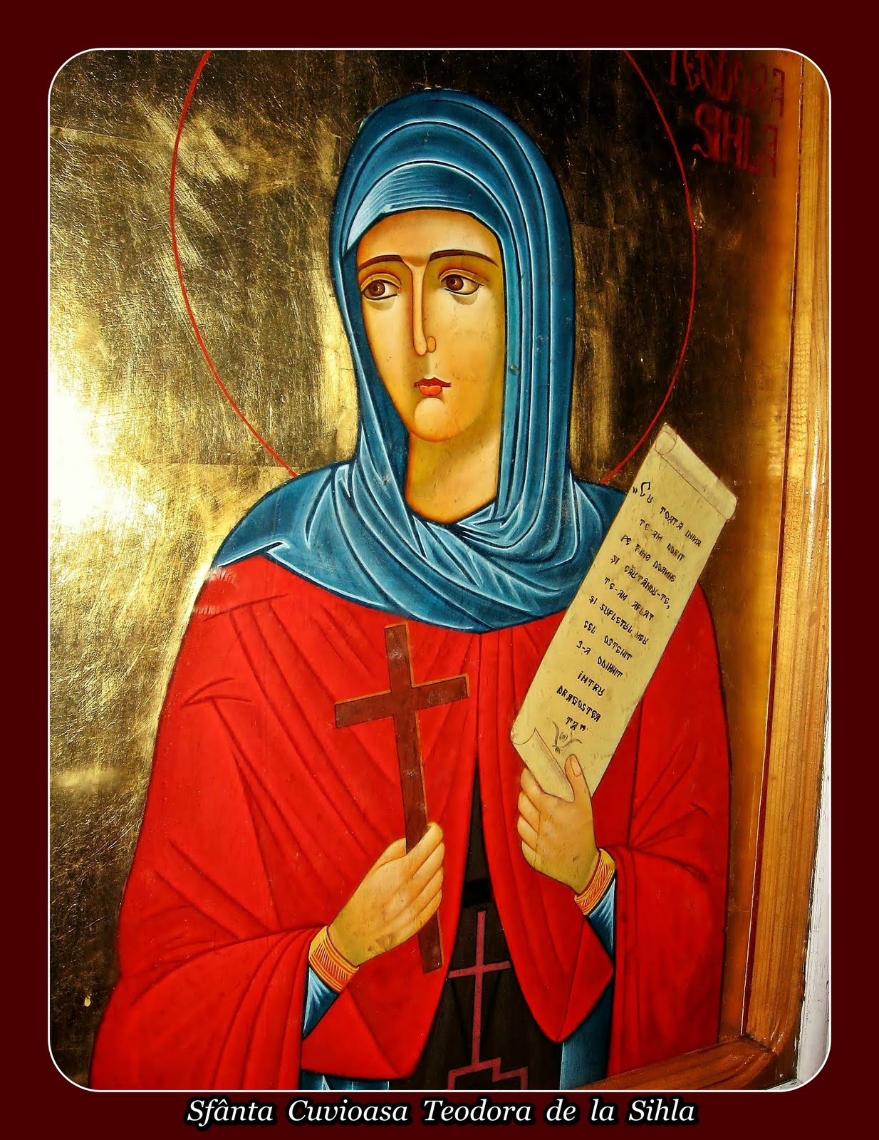 Acatistul Sf Teodora De La Sihla Audio Dositeea: Sfânta Teodora de la Sihla - 7 august