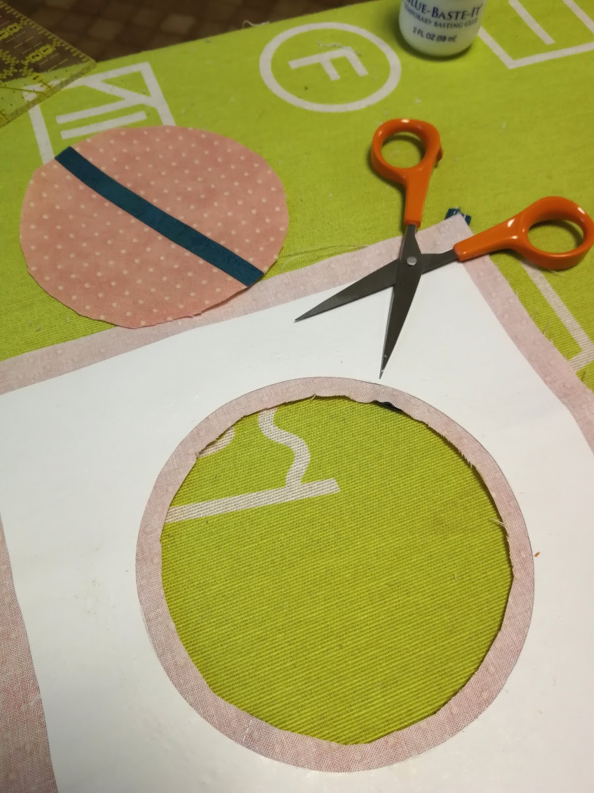 Reverse Applique HowTo with Spray Starch Campbell Soup Diary