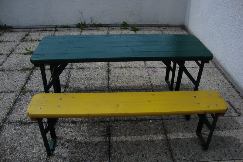 Heidelberg, Germany German Picnic Table