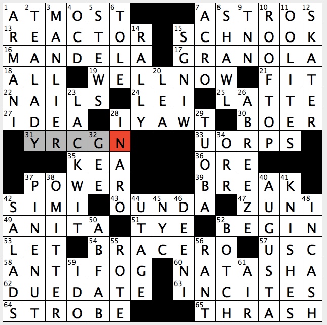 Crossword puzzle, Wander Words answers: November 18, 2019 – Metro US