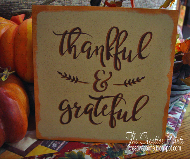 The Creative Pointe: Two Ways to be Thankful