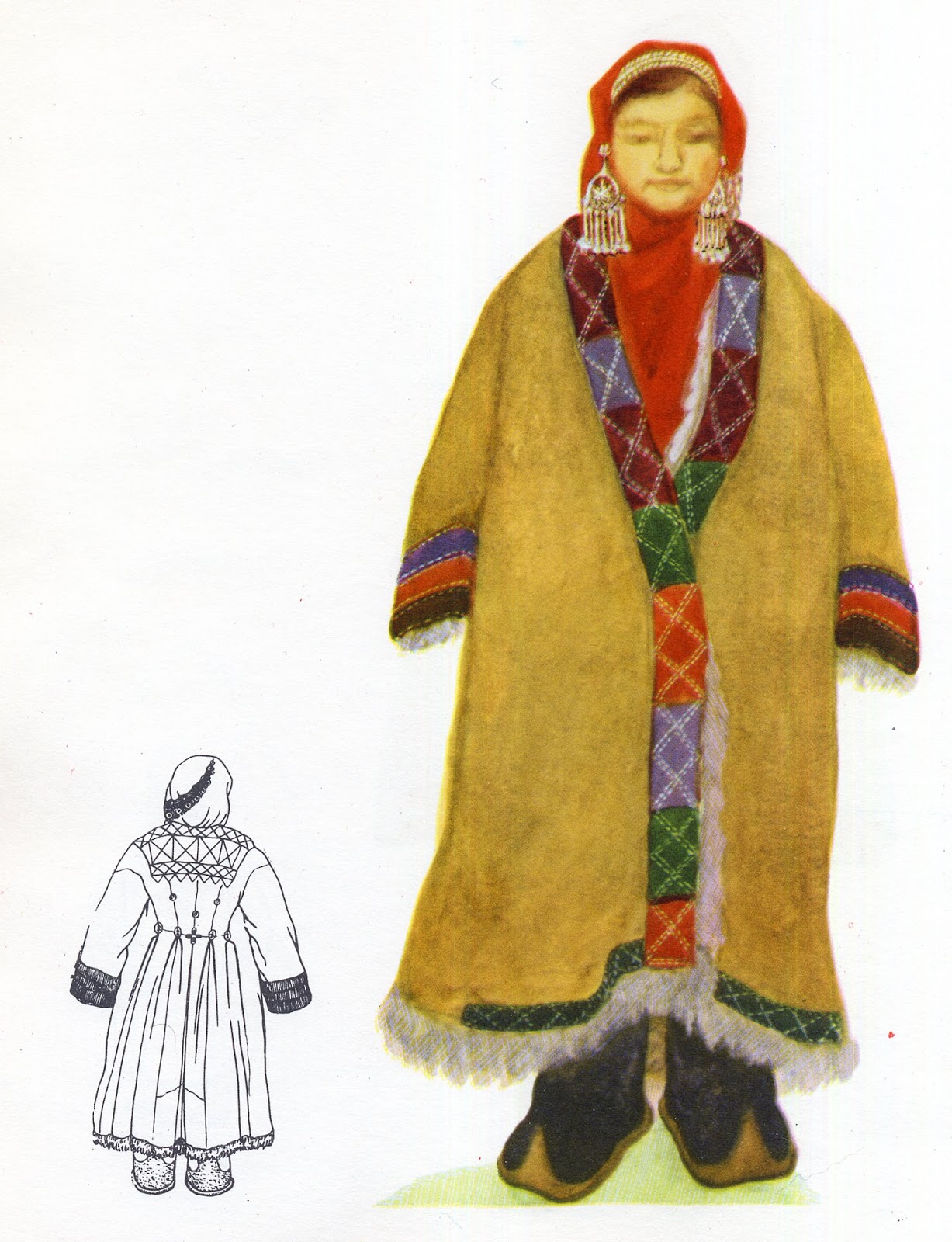 FolkCostume&Embroidery: Costumes of Dagestan