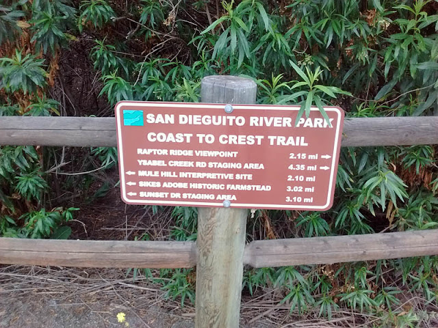 Trail sign Trail sign