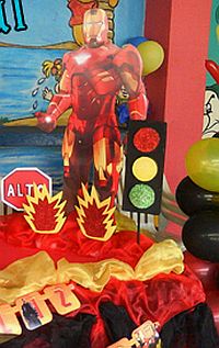 Decoracion de Fiestas Infantiles con Iron Man