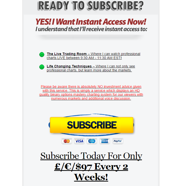 Binary option robot commenti