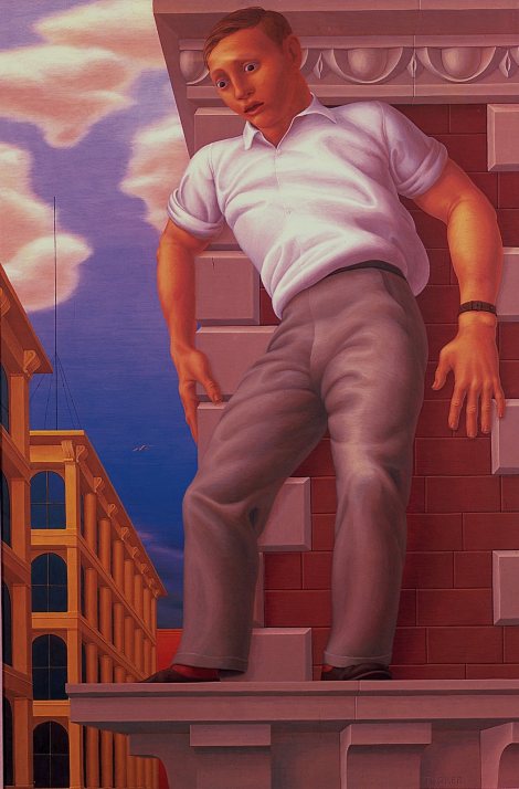 George Clair Tooker 1920-2011 | American Magic Realist painter George Clair Tooker 1920-2011 | American Magic Realist painter