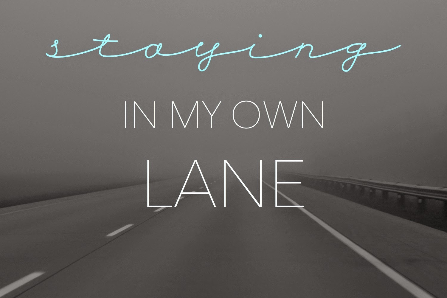 Barnabas Lane Staying in my Lane