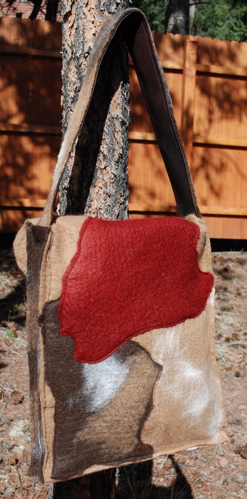 Anne Vickrey Evans Alpaca Bag for Grand Nationals