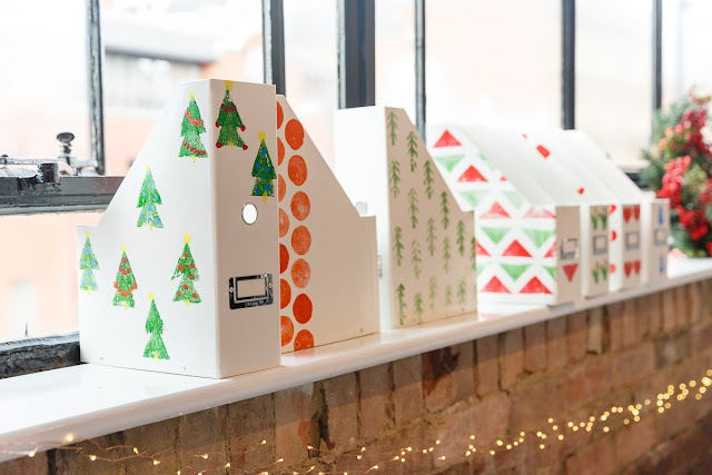Christmas crafting with Viking Block printed files and folders