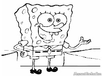 Mewarnai Gambar Kartun SpongeBob