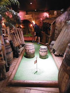 Indoor Pirate Adventure Golf course in Whitby