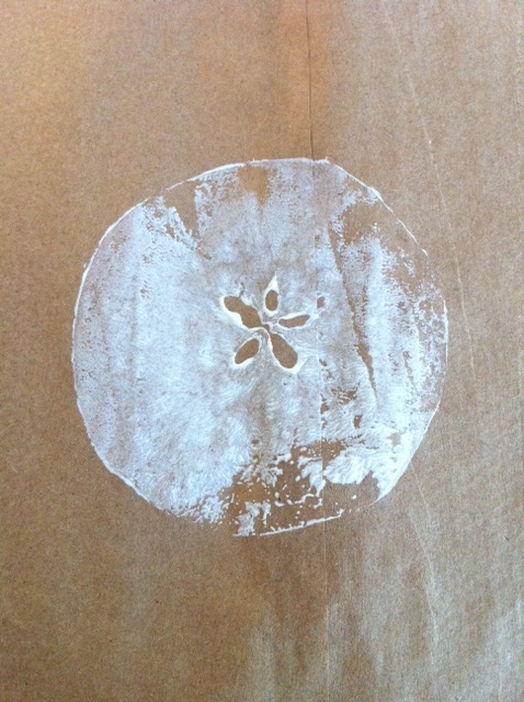 Le Printing To Make Sand Dollars Just One Mom Trying I Think Might Redo This Activity Again In December And Talk About The Legend Of Sand Dollar Ll Get Some Real Dollars To Put Inside Bag