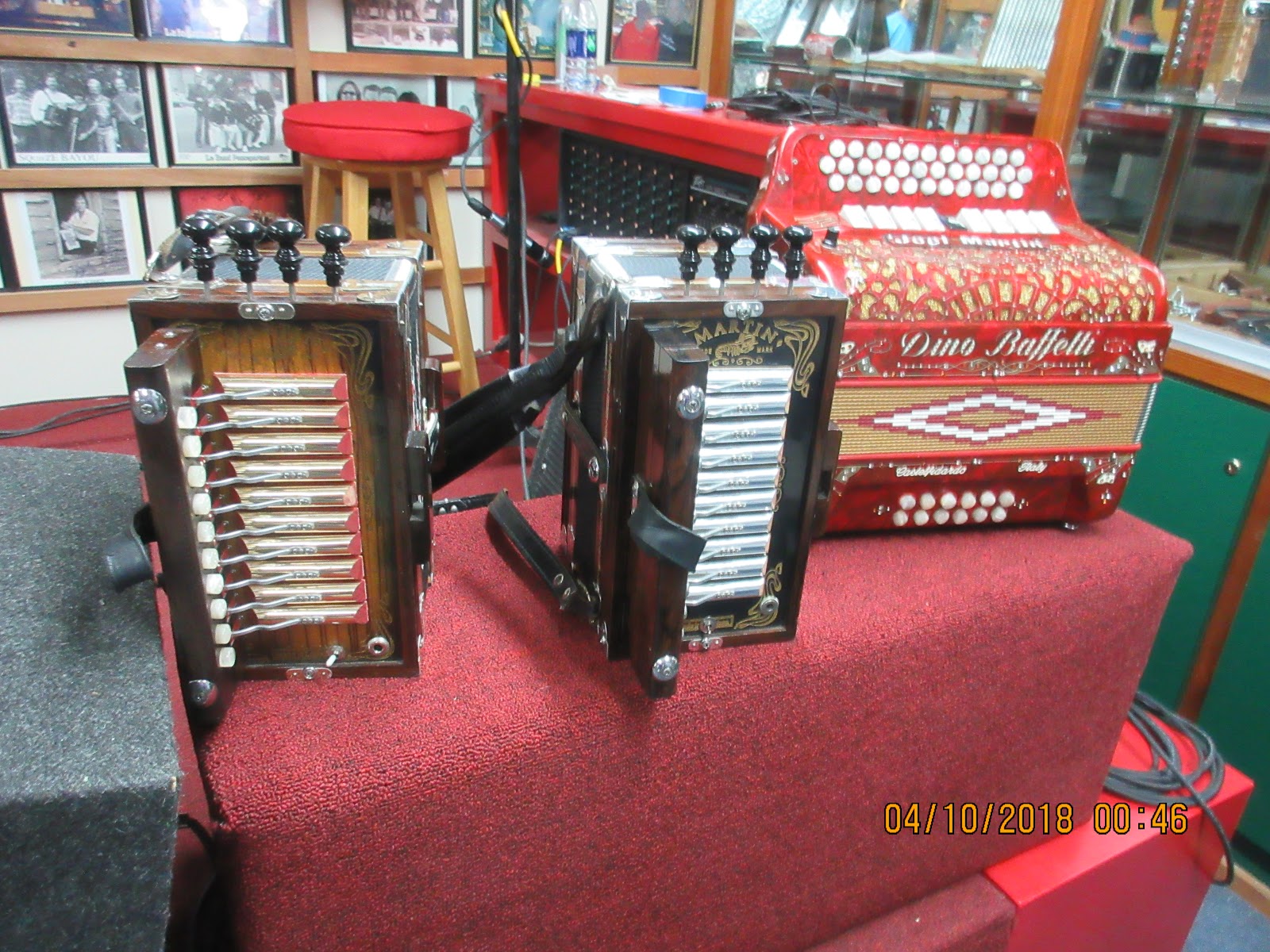 Bill and Jan RVing the USA Martin's AccordionLessons in Cajun Music