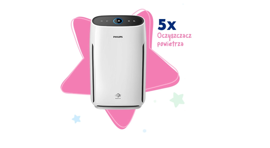 Wygraj oczyszczaczy powietrza Philips model AC1217/50 Konkurs