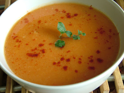 Zupa krem z czerwonej soczewicy