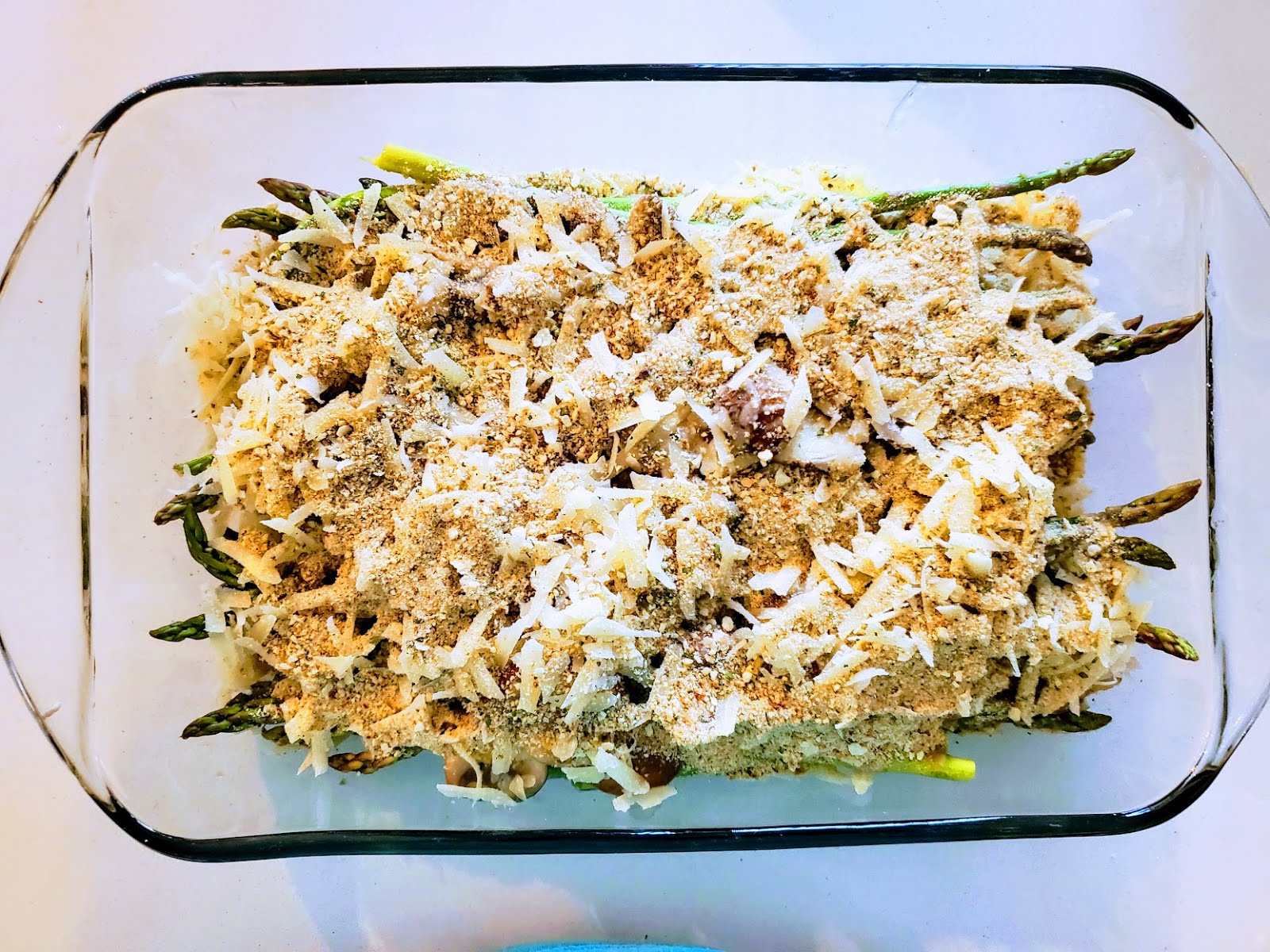 Asparagus casserole
