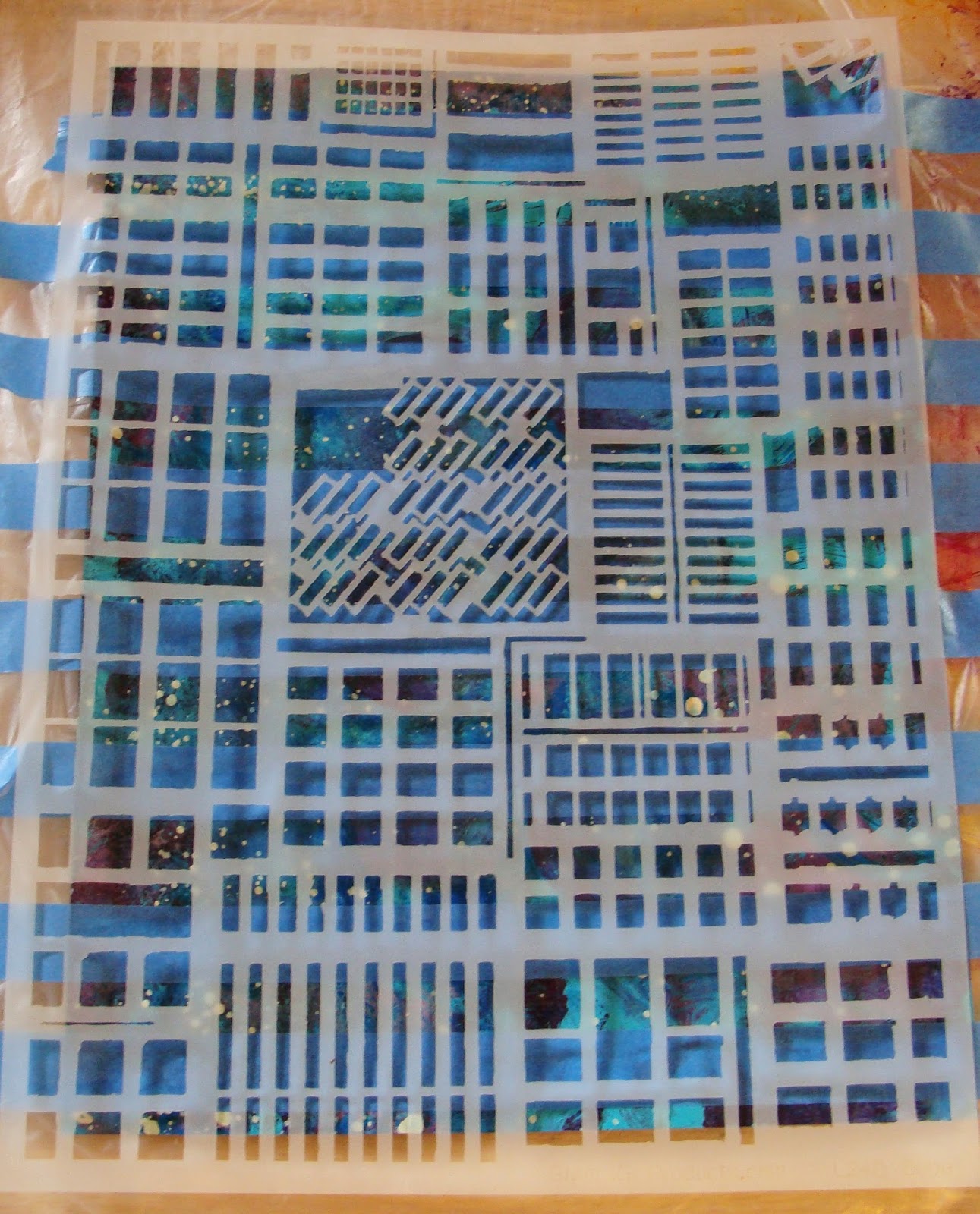 My Art Journal: A Mini Tutorial--Painting Papers Again