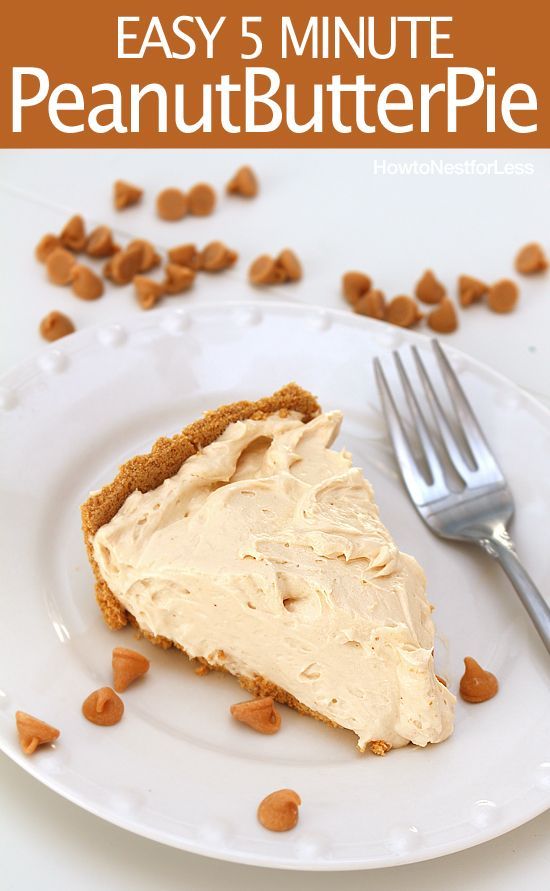 5 MINUTE PEANUT BUTTER PIE #peanut #butter #pie #dessert #dessertrecipes #easydessertrecipes 5 MINUTE PEANUT BUTTER PIE #peanut #butter #pie #dessert #dessertrecipes #easydessertrecipes