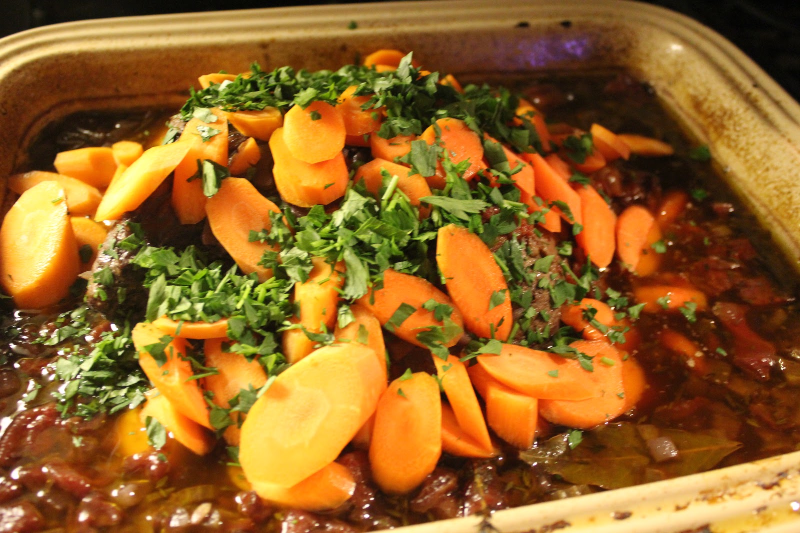 Delicious Dishings Trying Joan Nathan's Brisket Recipe