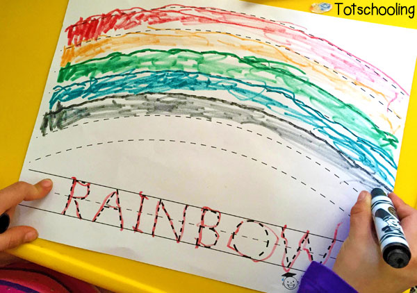 st patrick 39 s day picture word tracing printables handwriting practice online