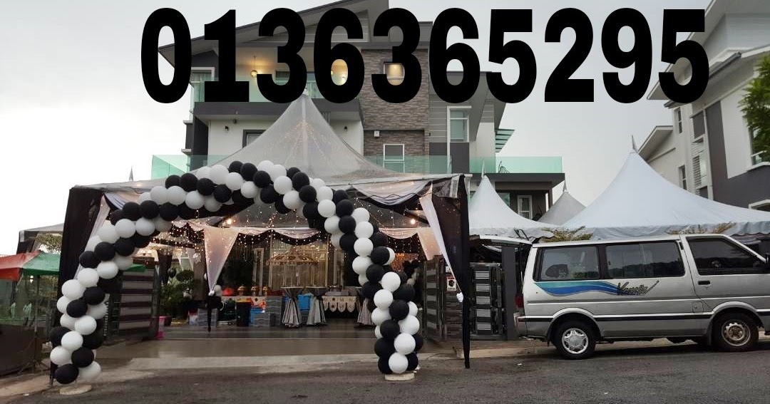 azmi belon BLACK BALLOON DECO BANGI