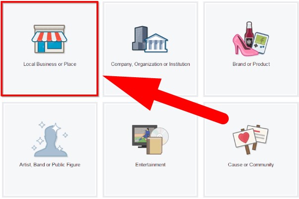 create page facebook for business