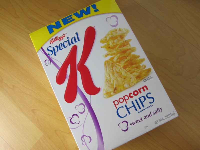 Review: Kellogg's - Special K Sweet and Salty Popcorn Chips | Brand Eating