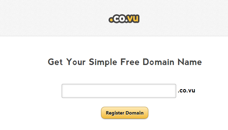 HOW TO REGISTER A DOMAIN NAME FREE