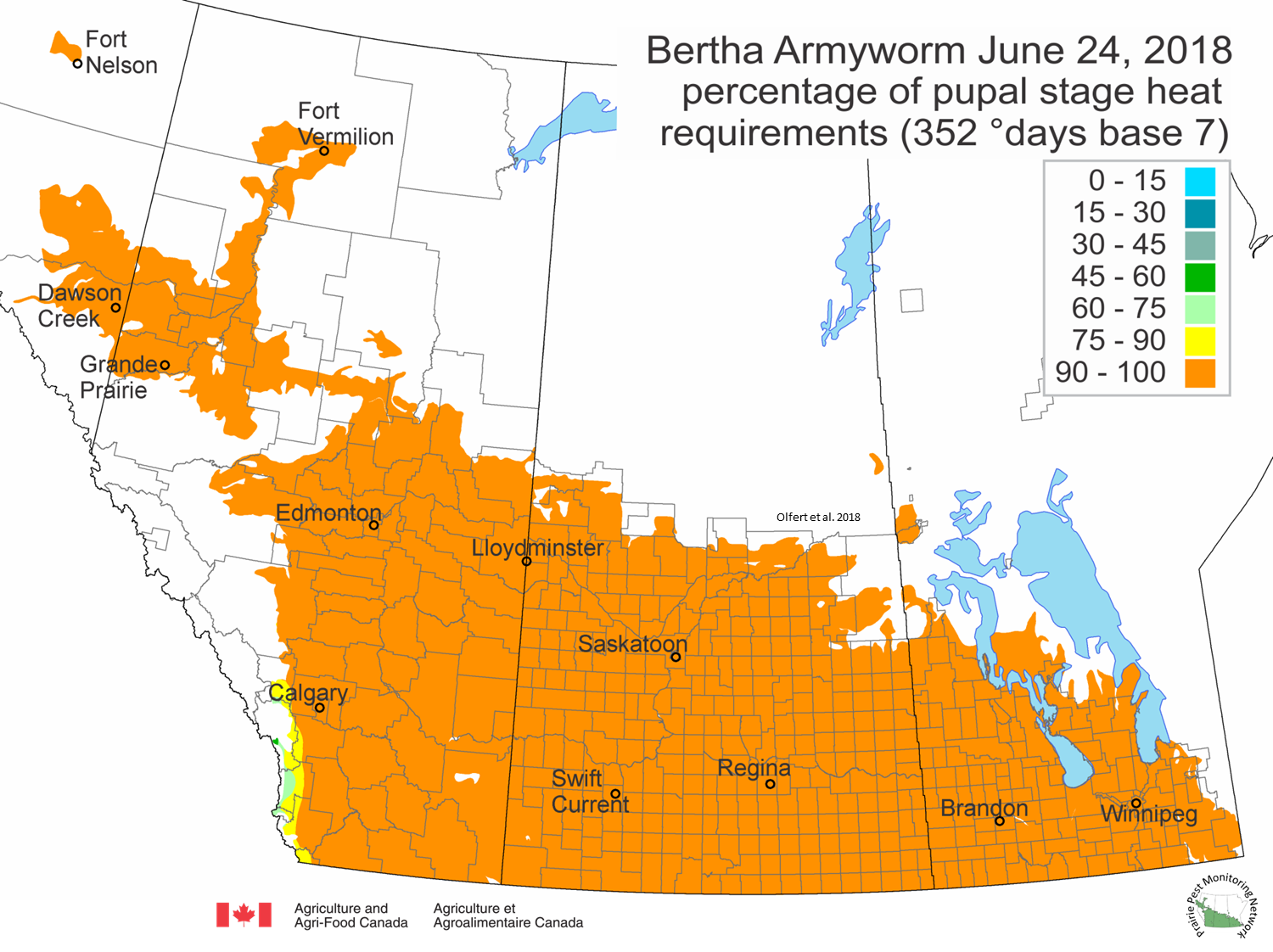 near saskatoon sk baw egg hatch is nearly complete and larvae are present fig 2 based on long term climate normal ltcn data larvae generally begin near saskatoon sk baw egg hatch is nearly complete and larvae are present fig 2 based on long term climate normal ltcn data larvae generally begin