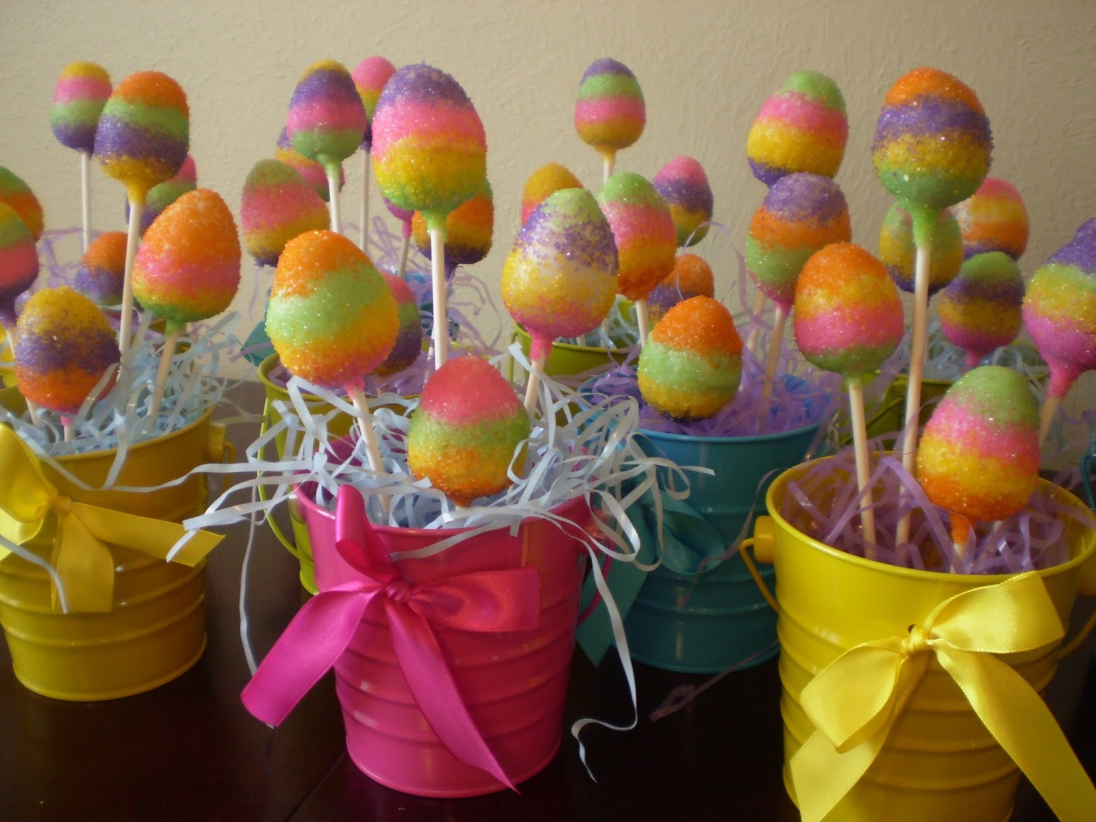 Natalie's Cake Pops EASTER EGG CAKE POPS