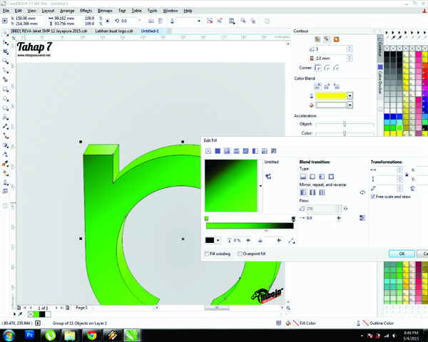FilEXplorer Tutorial cara mudah membuat logo sederhana